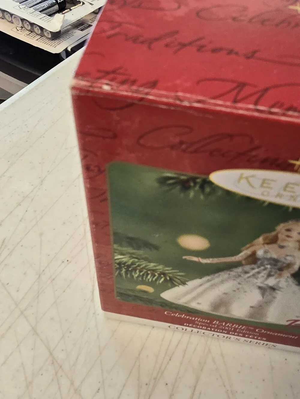 2001 Hallmark Keepsake Celebration Barbie Ornament Special Edition 2nd in Series